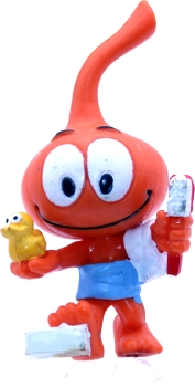 Die Schorchels PVC Figur "Dimmy mit Zahnbürste" von Schleich